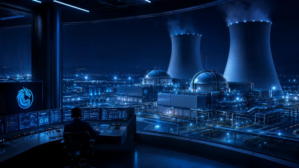 Nuclear power plant monitoring environment with Blue Dragon engineered instrumentation