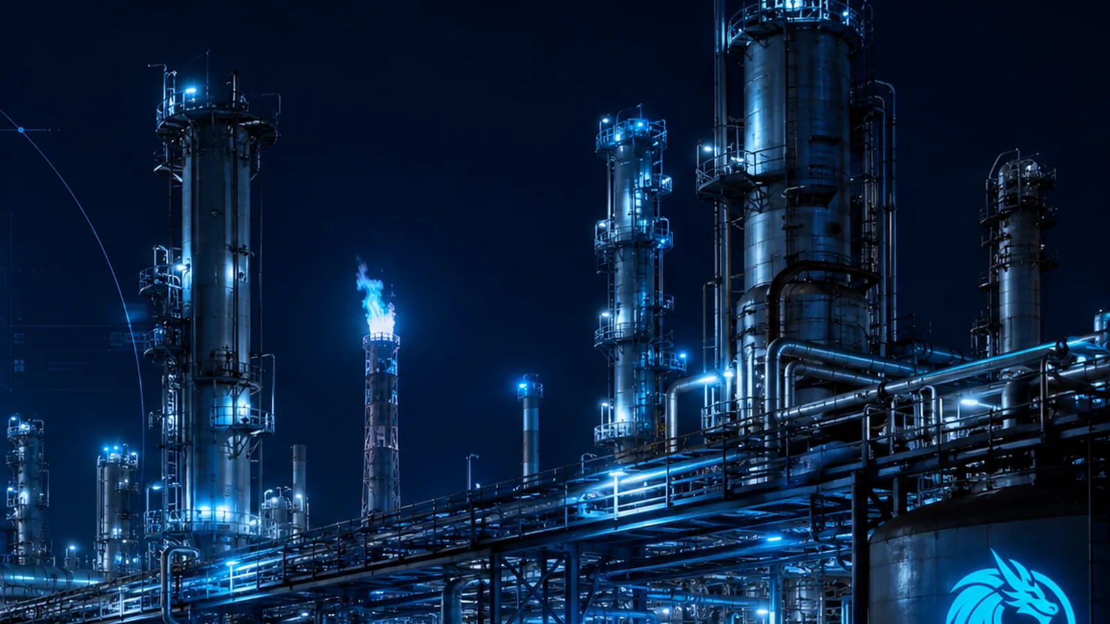 Refinery gas treating and sulfur recovery process units with Blue Dragon instrumentation